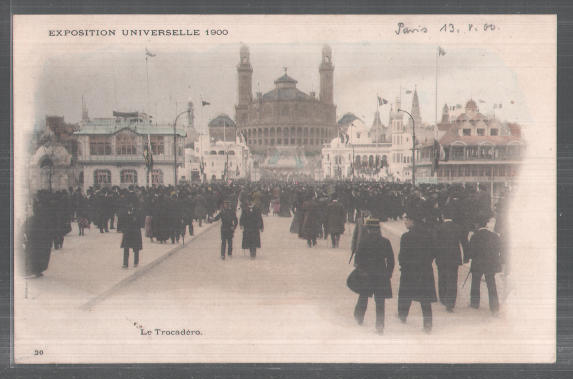 Paris 1900, gleichzeitig Ort der 2.Olympiade der Neuzeit und der Weltausstellung.